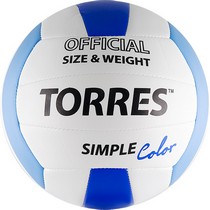 картинка Волейбольные Мяч волейбольный TORRES SIMPLE COLOR от магазина