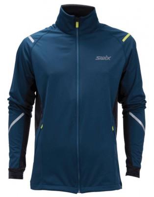 Одежда Куртка мужская разминочная SWIX CROSS  | Купить в Интернет-магазине | Цена 5 750 руб.