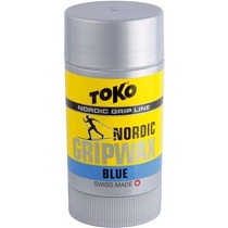 картинка Мазь держания лыжная TOKO Nordic GripWax синяя -7/-30 от магазина