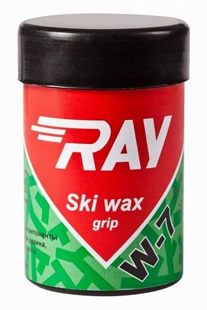 картинка Мазь лыжная RAY W-7 -6-13°C синтетическая зеленая (35г) от магазина