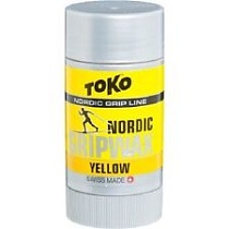 картинка Мазь держания лыжная TOKO Nordic GripWax желтая 0 /-2 от магазина