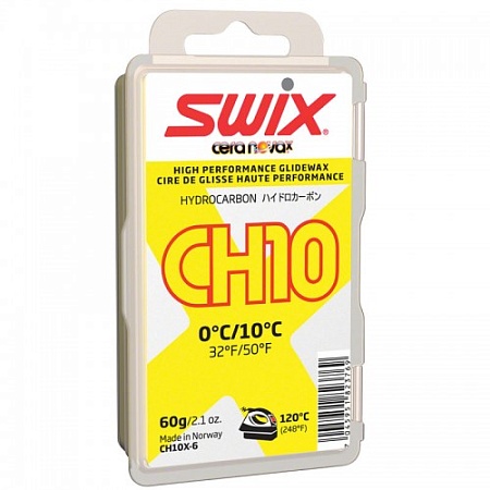 картинка Мазь скольжения лыжная SWIX CH10X (0+10 C) Yellow от магазина