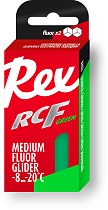 картинка Мазь скольжения (парафин) REX Racing Fluor Gl. (-6-12 C), Green от магазина