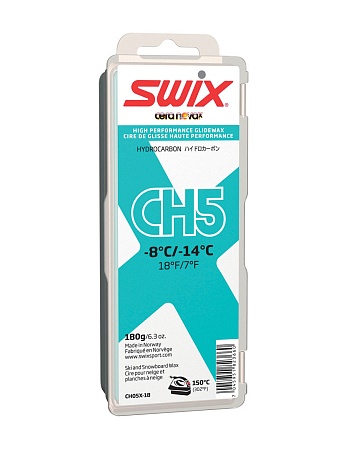 картинка Мазь скольжения лыжная SWIX CH5X (-8-14 C) Turquoise от магазина