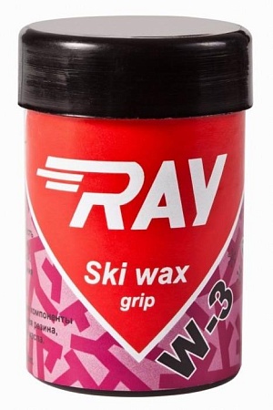 картинка Мазь лыжная RAY W-3 0°C синтетическая фиолетовая (35г) от магазина