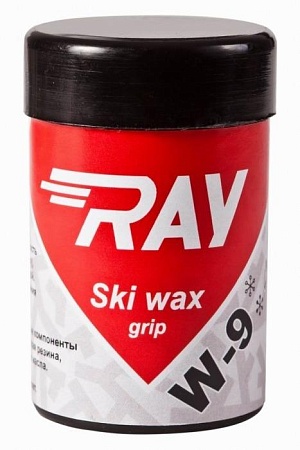 картинка Мазь лыжная RAY W-9 -15-30°C синтетическая бесцветная (35г) от магазина