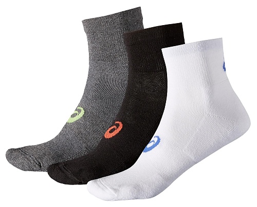 картинка Носки Asics 3ppk Quater Sock магазин являющийся официальным дистрибьютором в России