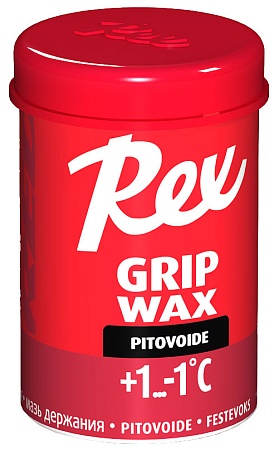 картинка Мазь держания лыжная REX Grip waxes, (+1-1 C), Red Super от магазина
