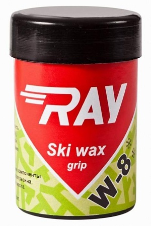 картинка Мазь лыжная RAY W-8 -10-18°C синтетическая светло-зеленая (35г) от магазина