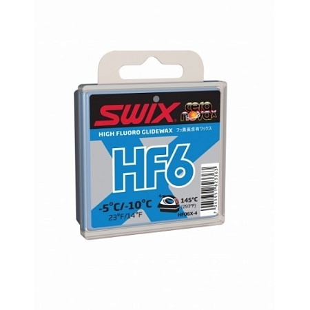 картинка Мазь скольжения лыжная SWIX HF6X (-5-10 C) Blue от магазина