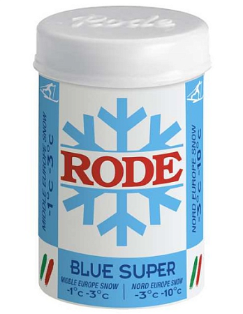 картинка Мазь держания лыжная RODE Blue Syper от магазина