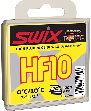 картинка Мазь скольжения лыжная SWIX HF10 (0 +10C) Yellow от магазина