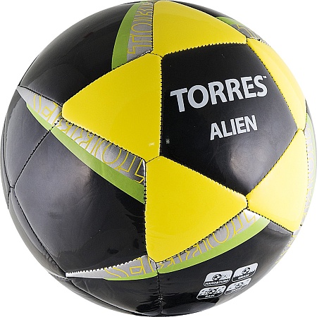 Мячи Мяч футбольный TORRES ALIEN BLACK  | Купить в Интернет-магазине | Цена 820 руб.